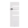 Sèche-serviettes THERMOR – Allure 3 – 500+1000W – Mât à gauche – Avec soufflerie - Blanc brillant – 483250