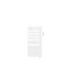 Sèche-serviettes électrique - ACOVA - Fassane Spa asymétrique Droite - Sans soufflerie - 750W - Blanc - TFRSR075055EDAF